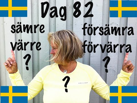 Lär dig svenska - Dag 82 - Fem ord per dag  - A2-nivån CEFR - Learn Swedish - 72 undertexter